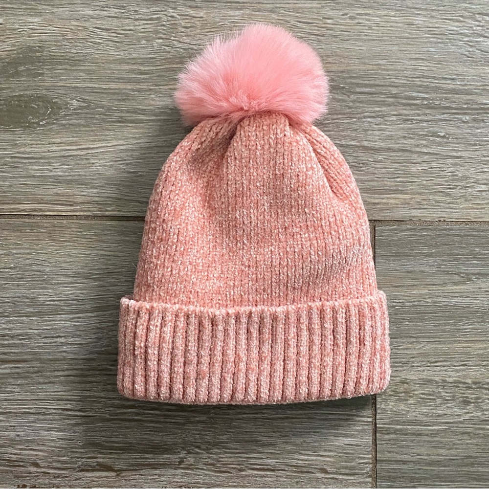 Unbranded Pink Lined Beanie